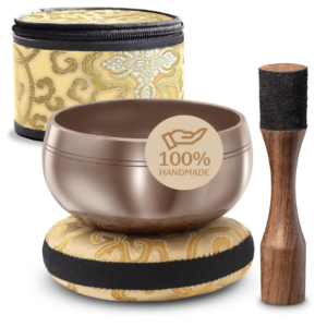 Silent Mind Tibetan Singing Bowl Set – Blue