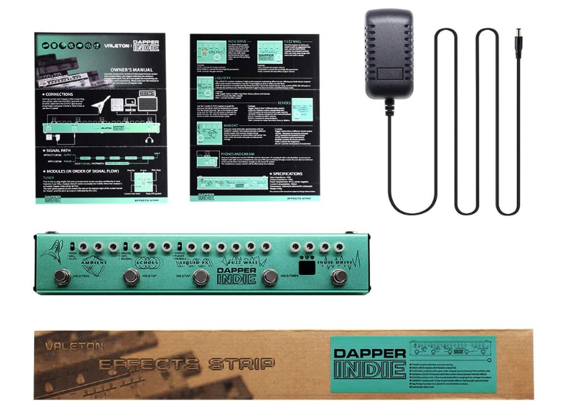 Valeton Dapper Indie Multi-Effects Strip
